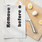 Erstellen Sie einfach Ihr Foto horizontal Küchentu Küchentuch (Viertel Falte)