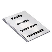 Erstellen Sie einfach Ihr Notebook Entfernen Sie d Notizblock (Rechte Seite)