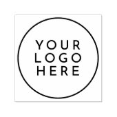 Erstellen Sie einfach Ihr Round-Custom-Logo Permastempel (Design)