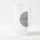 ERSTELLEN SIE EINFACH IHRE EIGENE GESCHÄFTSLOGO-UN MATTGLAS BIERGLAS (VorderseiteRechts)