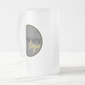 ERSTELLEN SIE EINFACH IHRE EIGENE GESCHÄFTSLOGO-UN MATTGLAS BIERGLAS (Vorderseite Links)
