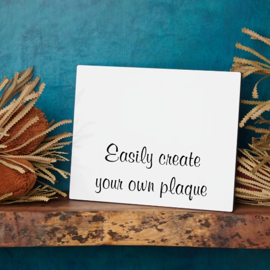 Erstellen Sie einfach Ihre eigene Plaque - Horizon Fotoplatte (Seite)