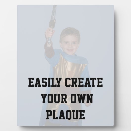 Erstellen Sie einfach Ihre eigene Plaque - Vertika Fotoplatte (Vorderseite)