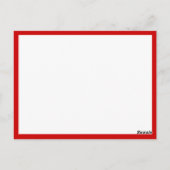 Erstellen Sie einfach Ihre eigene Postkarte (Rückseite)