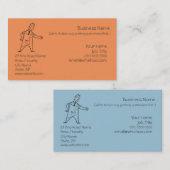 Erstellen Sie einfach Ihre eigene, spannende gener Visitenkarte (Vorne/Hinten)