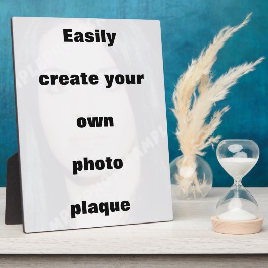 Erstellen Sie einfach Ihre Fotoplaque Entfernen Si Fotoplatte (Seite)