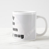 Erstellen Sie einfach Ihre Tasse. Entfernen Sie de Jumbo-Tasse (Rechts)