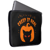 ERSTELLEN SIE ES WIRKLICH FUNNY CAT HALLOWEY LAPTOPSCHUTZHÜLLE (Vorne Rechts)