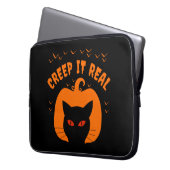 ERSTELLEN SIE ES WIRKLICH FUNNY CAT HALLOWEY LAPTOPSCHUTZHÜLLE (Vorderseite Links)
