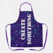Erstellen Sie etwas Farbiges, Farbige Spritzer-Sch Schürze (Vorderseite)