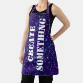 Erstellen Sie etwas Farbiges, Farbige Spritzer-Sch Schürze (InSitu)