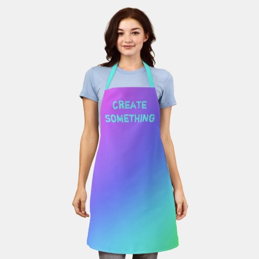 Erstellen Sie etwas Rainbow-Schürze Schürze (Getragen)