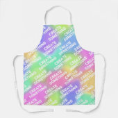 Erstellen Sie etwas Rainbow-Schürze Schürze (Vorderseite)