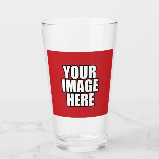 Erstellen Sie ganz einfach Ihr eigenes, von Ihnen Glas (Vorderseite)