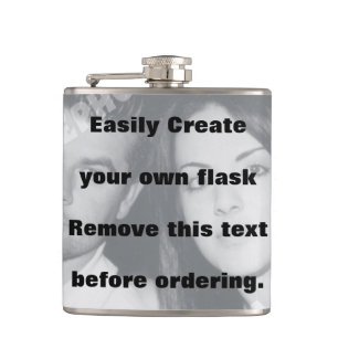 Erstellen Sie ganz einfach Ihre eigene personalisi Flachmann