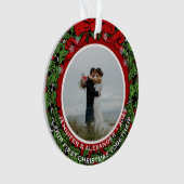 Erstellen Sie gemeinsam Ihr eigenes First Weihnach Ornament (Vorderseite)