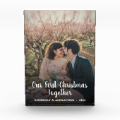 Erstellen Sie gemeinsam Ihre ersten Weihnachten Fotoblock (Vorderseite)