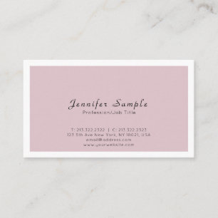 Erstellen Sie Ihr Berufliches, modernes, sauberes Visitenkarte