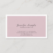 Erstellen Sie Ihr Berufliches, modernes, sauberes  Visitenkarte (Vorderseite)