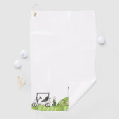 Erstellen Sie Ihr bestes Opa per Par Golf Handtuch (Insitu)