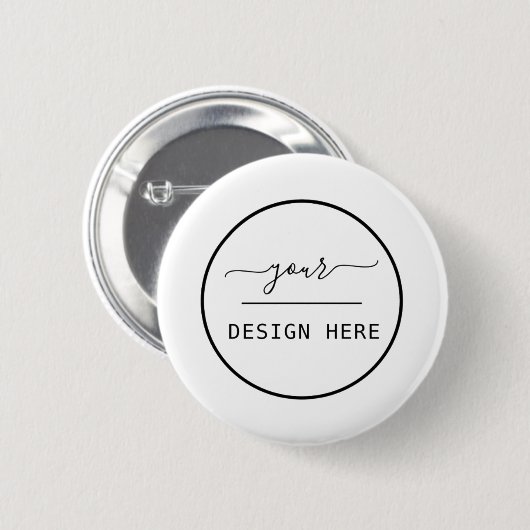 Erstellen Sie Ihr Design eigens Button (Vorne & Hinten)