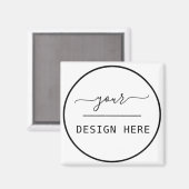 Erstellen Sie Ihr Design eigens Magnet (Vorderseite/Rückseite)