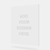 Erstellen Sie Ihr eigenes 11"x14" Acrylhochzeitsze Acrylschild (Winkel)