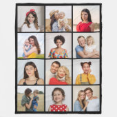Erstellen Sie Ihr eigenes 12-Foto Collage Fleece B (Vorderseite)
