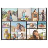 Erstellen Sie Ihr eigenes 12-Foto Collage Tableclo Tischdecke (Vorderseite (Horizontal))