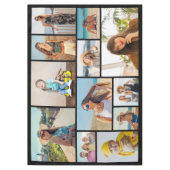 Erstellen Sie Ihr eigenes 12-Foto Collage Tableclo Tischdecke (Vorderseite)