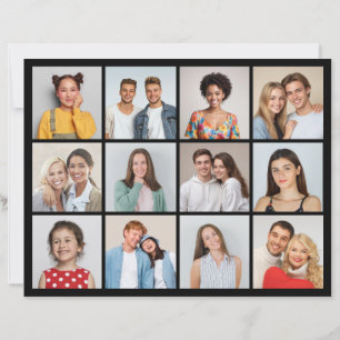 Erstellen Sie Ihr eigenes 12-Foto-Collagen-Papierb