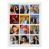 Erstellen Sie Ihr eigenes 12-Quadrat-Foto Poster (Vorderseite)