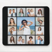 Erstellen Sie Ihr eigenes 13-Foto-Collage-Mauspad Mousepad (Vorne)