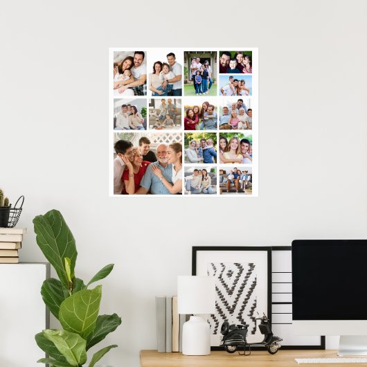 Erstellen Sie Ihr eigenes 14 Collage Poster (Heimbüro)