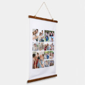 Erstellen Sie Ihr eigenes 14 Collage Poster Wandteppich Mit Holzrahmen (Gewinkelt)