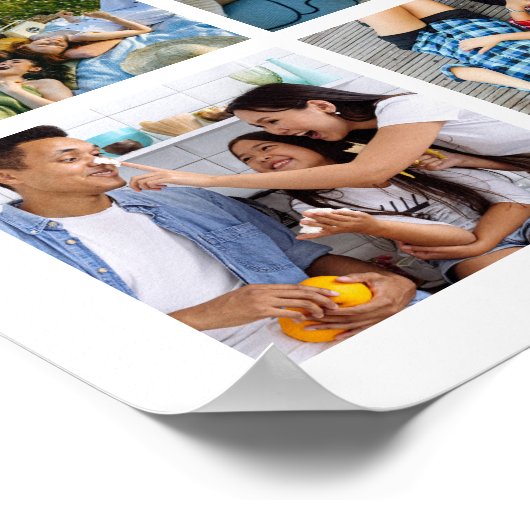 Erstellen Sie Ihr eigenes 15 Foto Collage Poster (Ecke)