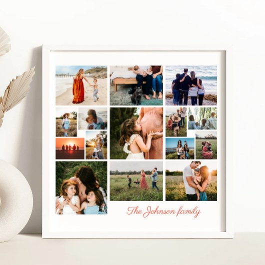 Erstellen Sie Ihr eigenes 15 Foto Collage Poster