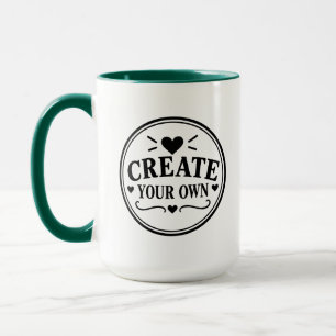 Erstellen Sie Ihr eigenes 15oz Combo Two Tone Kaff Tasse