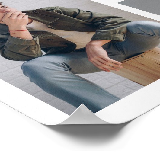 Erstellen Sie Ihr eigenes 17 Foto Collage Poster (Ecke)