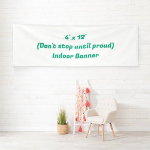 Erstellen Sie Ihr eigenes 1,2 m x 3,6 m großes Ind Banner