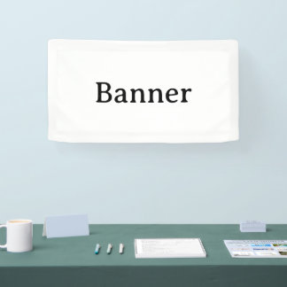 Erstellen Sie Ihr eigenes 1,6' x 3' Indoor Banner