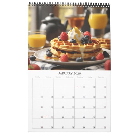 Erstellen Sie Ihr eigenes 2024 Personal Recipe Fot Kalender (Jan 2026)