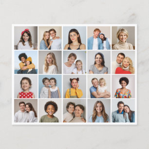 Erstellen Sie Ihr eigenes 20-Foto Collage Paper Bl Flyer