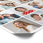 Erstellen Sie Ihr eigenes 20 Foto Collage Poster (Ecke)