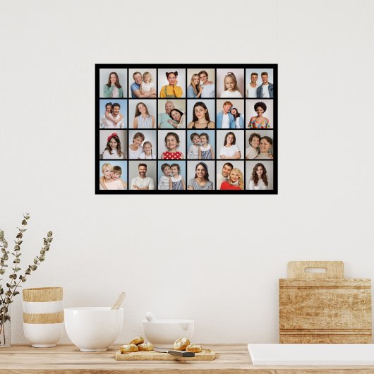 Erstellen Sie Ihr eigenes 24 Collage Poster (Küche)
