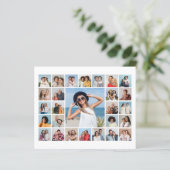 Erstellen Sie Ihr eigenes 27-Foto Collage Paper Bl (Stehend Vorderseite)