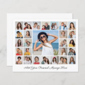 Erstellen Sie Ihr eigenes 27-Foto Collage Paper Bl (Vorne/Hinten)