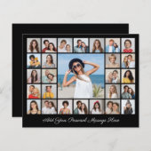 Erstellen Sie Ihr eigenes 27-Foto Collage Paper Bl (Vorne/Hinten)