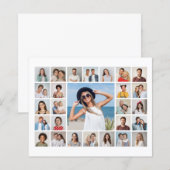 Erstellen Sie Ihr eigenes 27-Foto Collage Paper Bl (Vorne/Hinten)