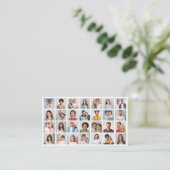 Erstellen Sie Ihr eigenes 28 Collage Pack mit 100 Visitenkarte (Stehend Vorderseite)